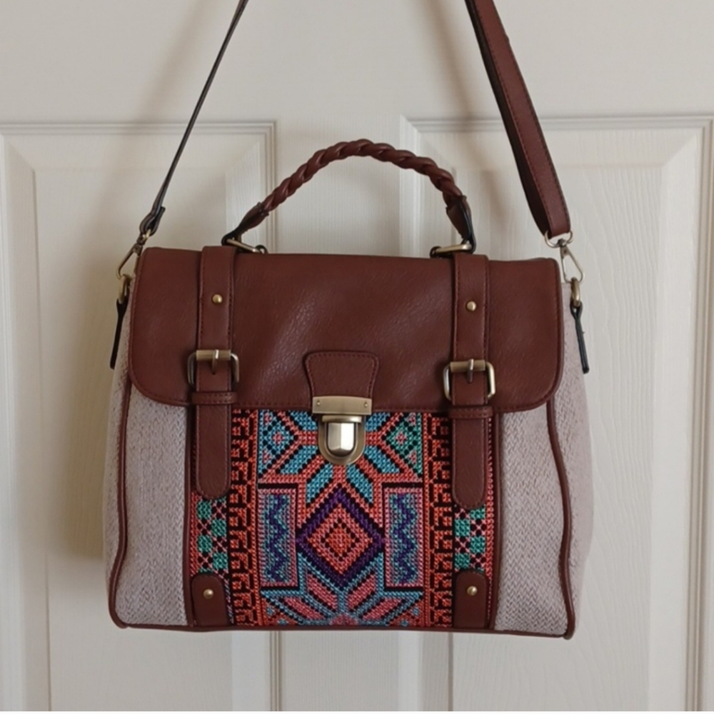 Aztec Print Bag - image 2